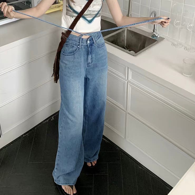 ウォッシュドデニムパンツ レディース韓国 | Miniministore | 詳細画像8 