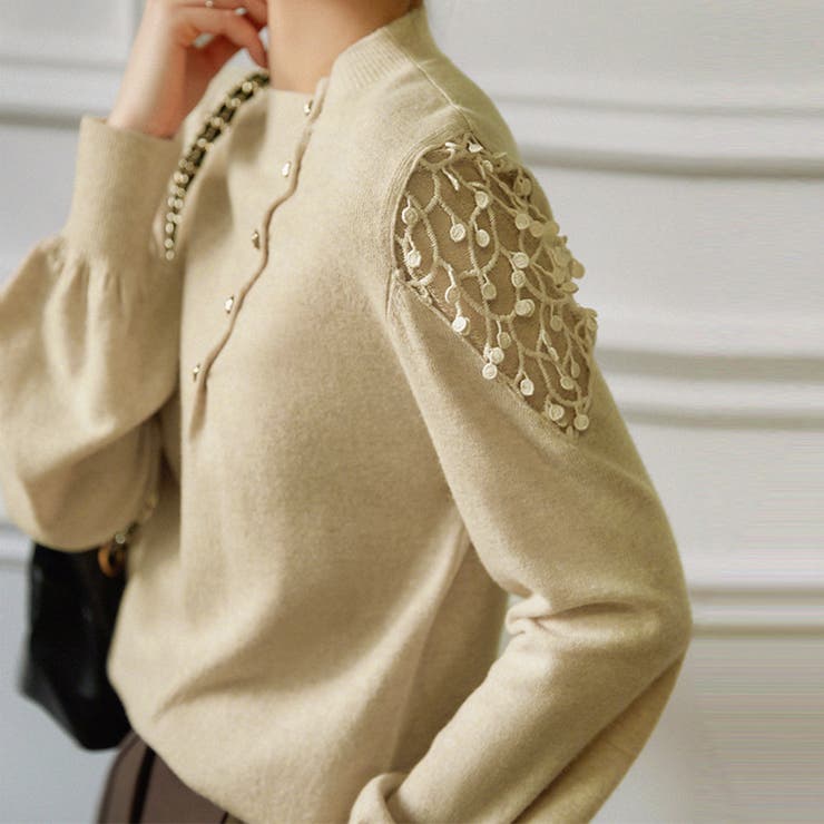 ニットトップス レディース 韓国ニット秋 | Miniministore | 詳細画像5 