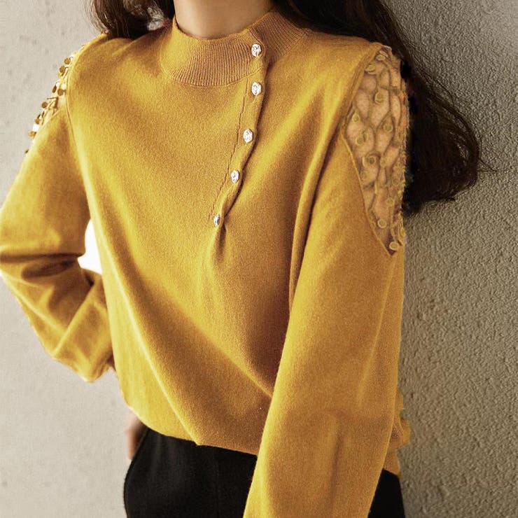 ニットトップス レディース 韓国ニット秋 | Miniministore | 詳細画像7 