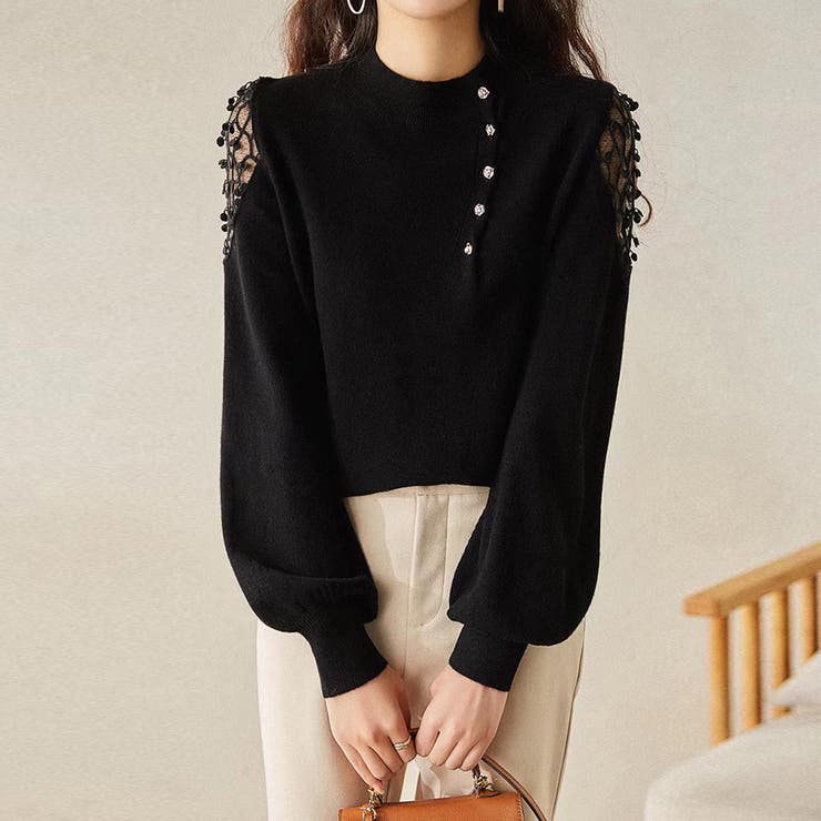 ニットトップス レディース 韓国ニット秋 | Miniministore | 詳細画像8 