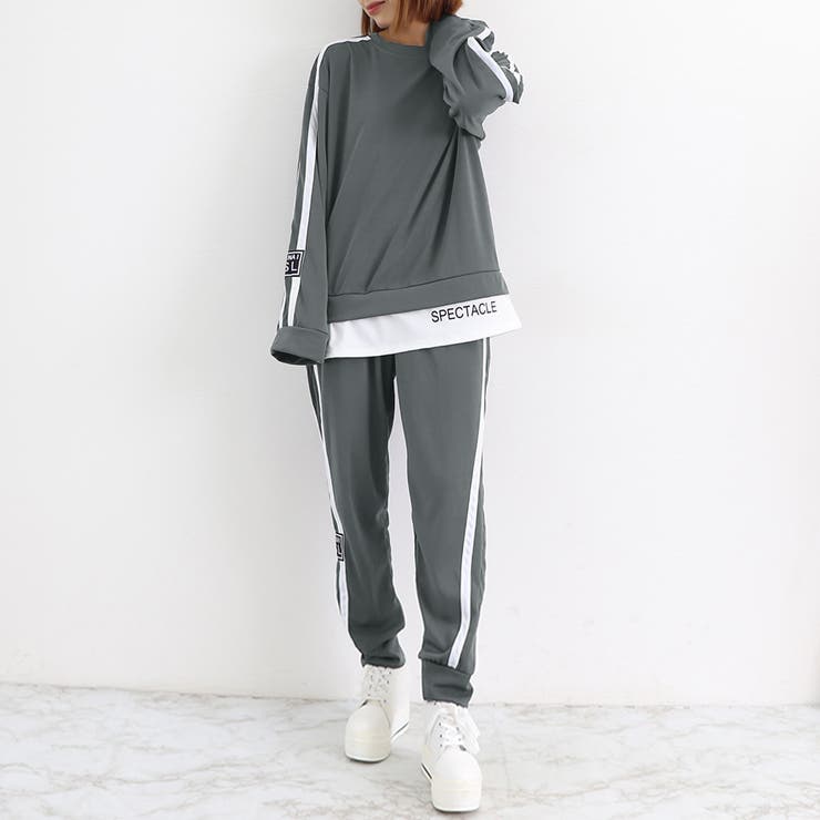 スウェット セットアップ 春先行  長袖[品番：II000008396]｜Miniministore（ミニミニストア）のレディースファッション通販｜SHOPLIST（ショップリスト）