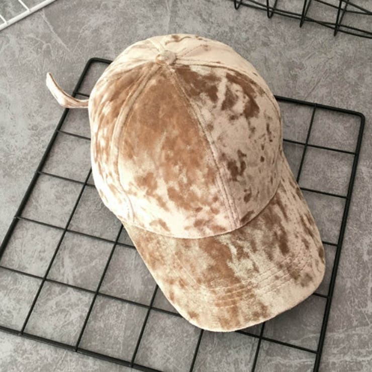 レディース　帽子　キャップ　ベージュ　フリーサイズ　シンプル　ロゴ
