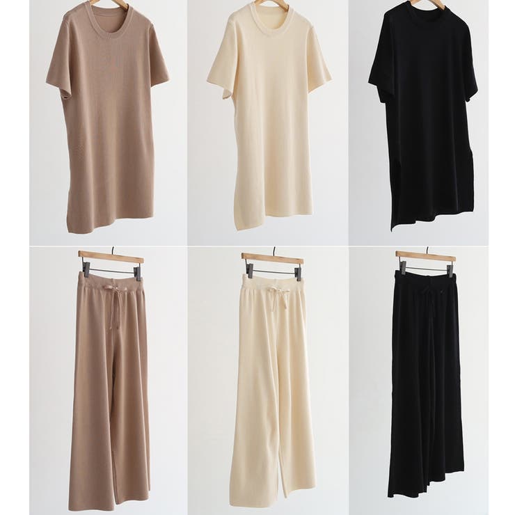 セットアップ サマーリブニット上下セット | Miniministore | 詳細画像15 