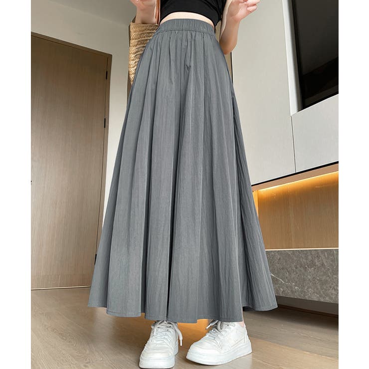 ダークグレー | ワイドパンツ 冷感キュロットパンツ春夏秋 | Miniministore