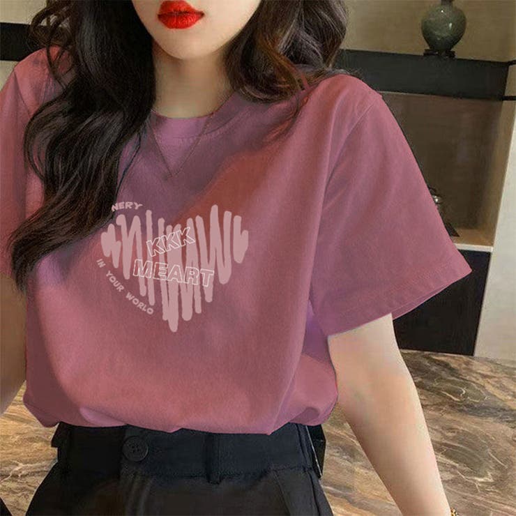 半袖Tシャツレディース 夏 ロゴ 韓国風[品番：AGCW0004446