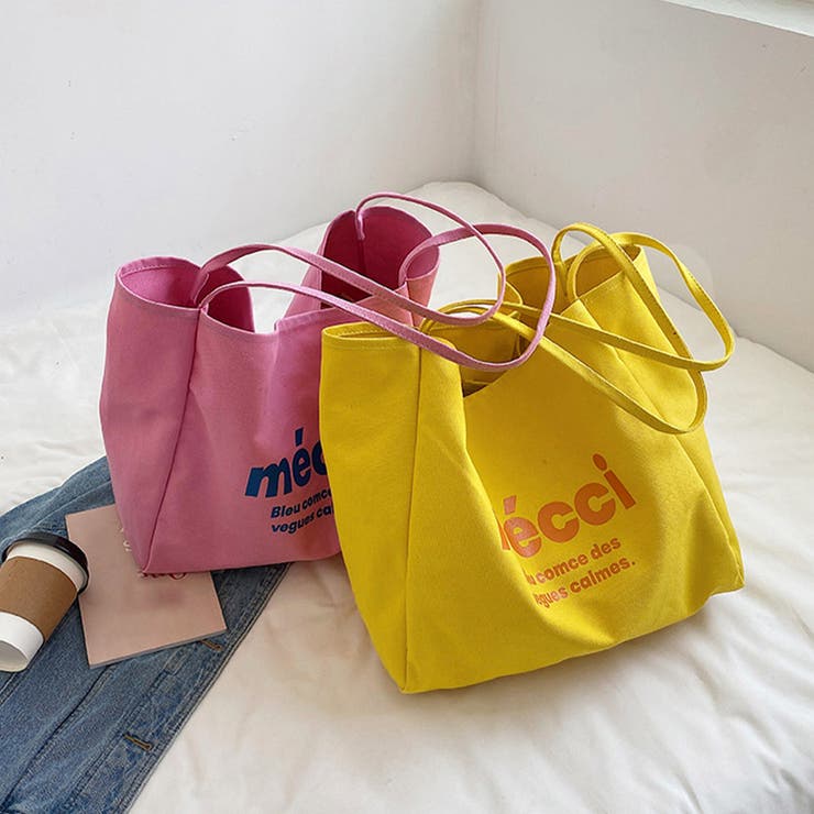 希少★PINKO Miranda L パープルキャンバス×ロゴ トートバッグ セール】ロゴトート L パープル（トートバッグ）｜Francfranc