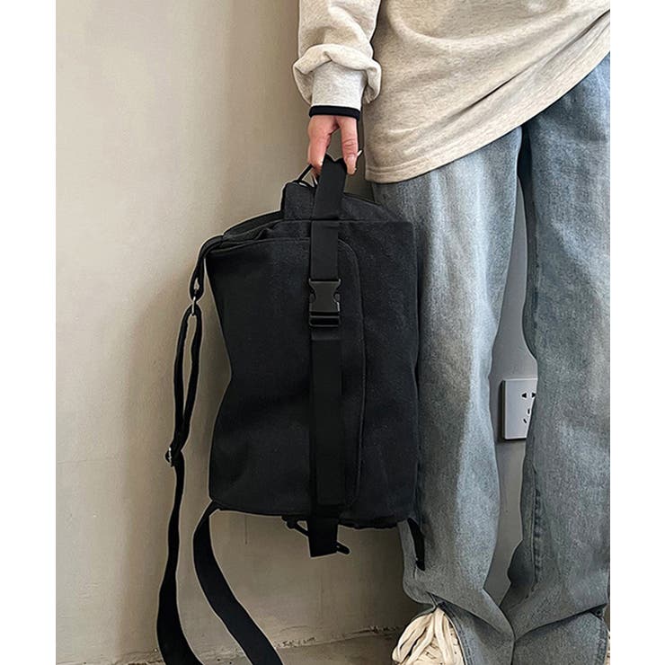 ビッグキャンバスショルダーバッグ 大容量 | Miniministore | 詳細画像10 