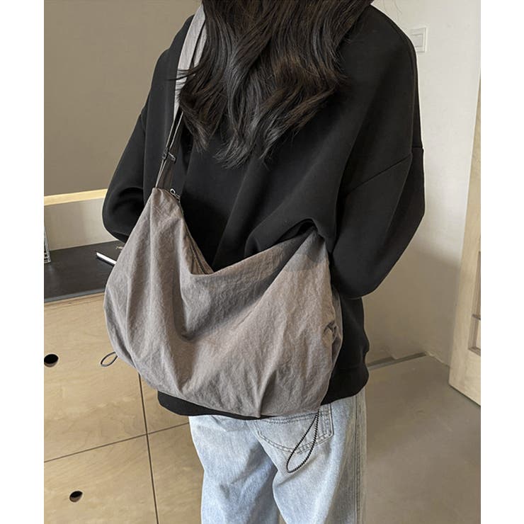 ドローストリングショルダーバッグ 韓国風 | Miniministore | 詳細画像10 