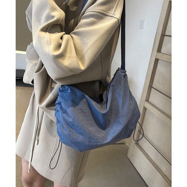 EFOLE ショルダーバッグ バッグ Draw strings one shoulder bag
