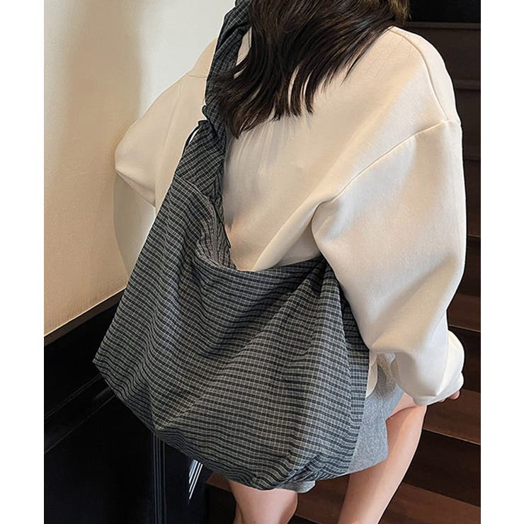 軽いチェック柄ショルダーバッグレディース | Miniministore | 詳細画像16 