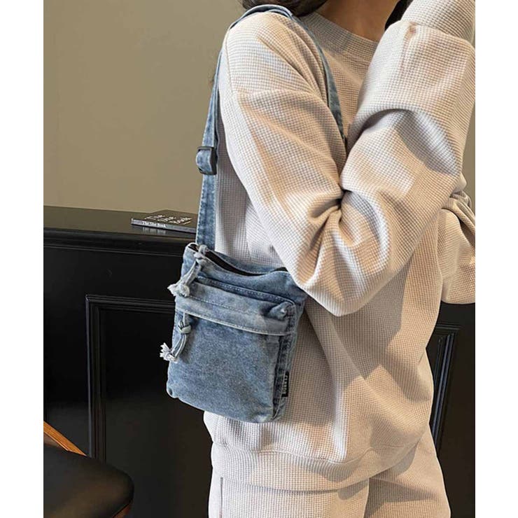 韓国風デニム ミニショルダーバッグ可愛い | Miniministore | 詳細画像9 