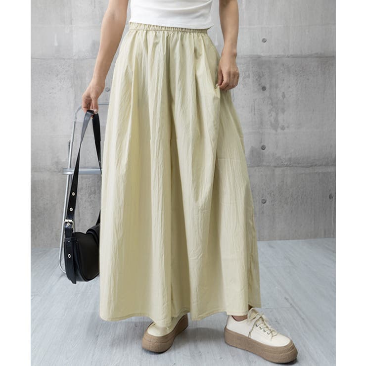 ワイドパンツ 冷感キュロットパンツ春夏秋 | Miniministore | 詳細画像13 