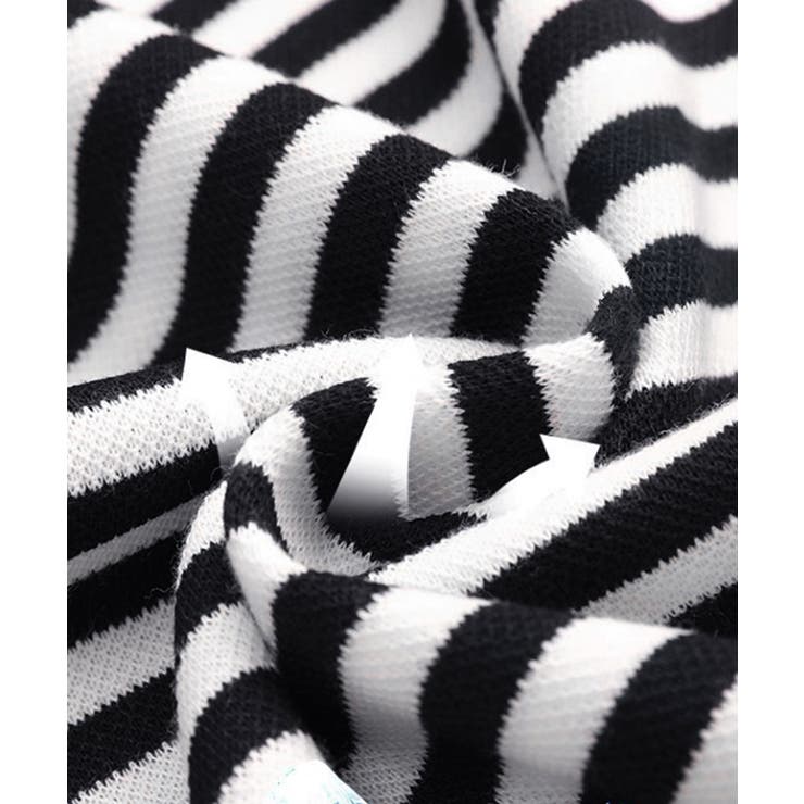 リラックスボーダーパンツウエスト紐韓国風 | Miniministore | 詳細画像22 