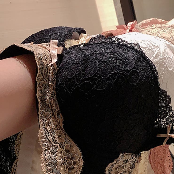 バイカラーレース ブラショーツセット | Miniministore | 詳細画像13 