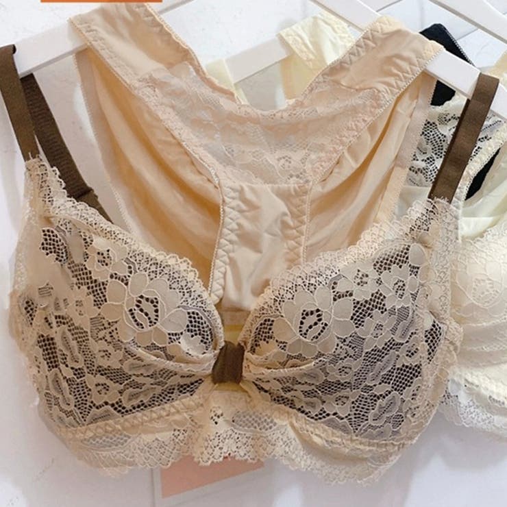 花柄刺しゅう レース ランジェリーセット | Miniministore | 詳細画像15 