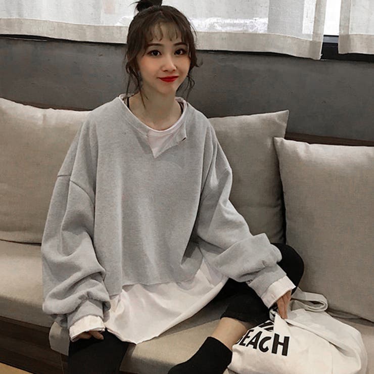 国内で当店のみ Supermade ポロ スウェット y2k レイヤード 国内で当店のみ Supermade ポロ スウェット y2k レイヤード