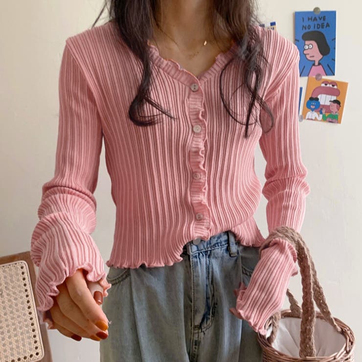 ウェーブニットカーディガン レディース | Miniministore | 詳細画像9 