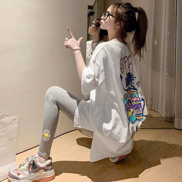 プリントＴシャツ チュニックロンt 半袖 | Miniministore | 詳細画像7 