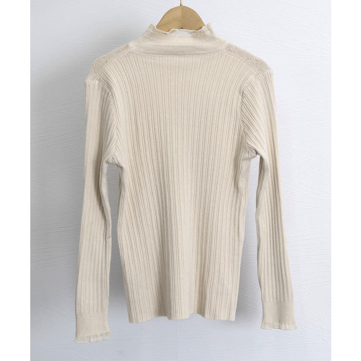 ハイネックニットトップスフリルニットソー | Miniministore | 詳細画像20 