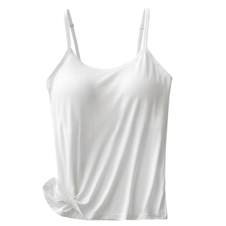 カップ付きキャミソール 韓国風ブラトップ | Miniministore | 詳細画像22 