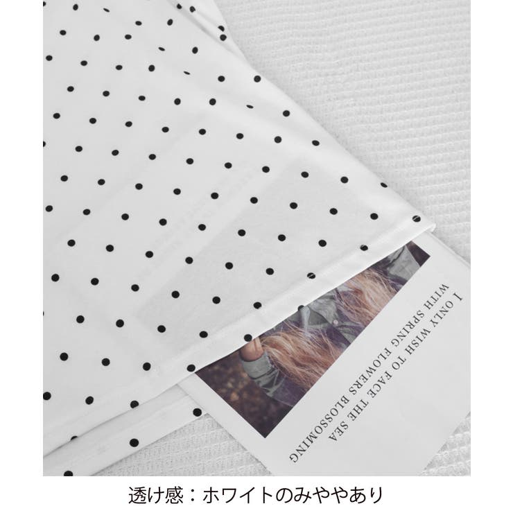 ドット柄tシャツレディース 半袖トップス | Miniministore | 詳細画像31 