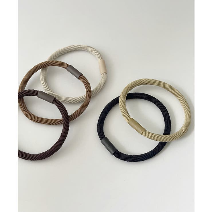 ヘアゴムヘアアクセサリー5色セット韓国風 | Miniministore | 詳細画像3 