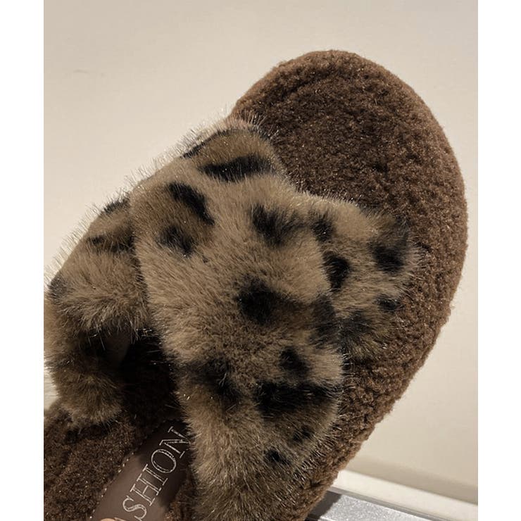 ファーサンダル 厚底韓国風ファースリッパ | Miniministore | 詳細画像24 