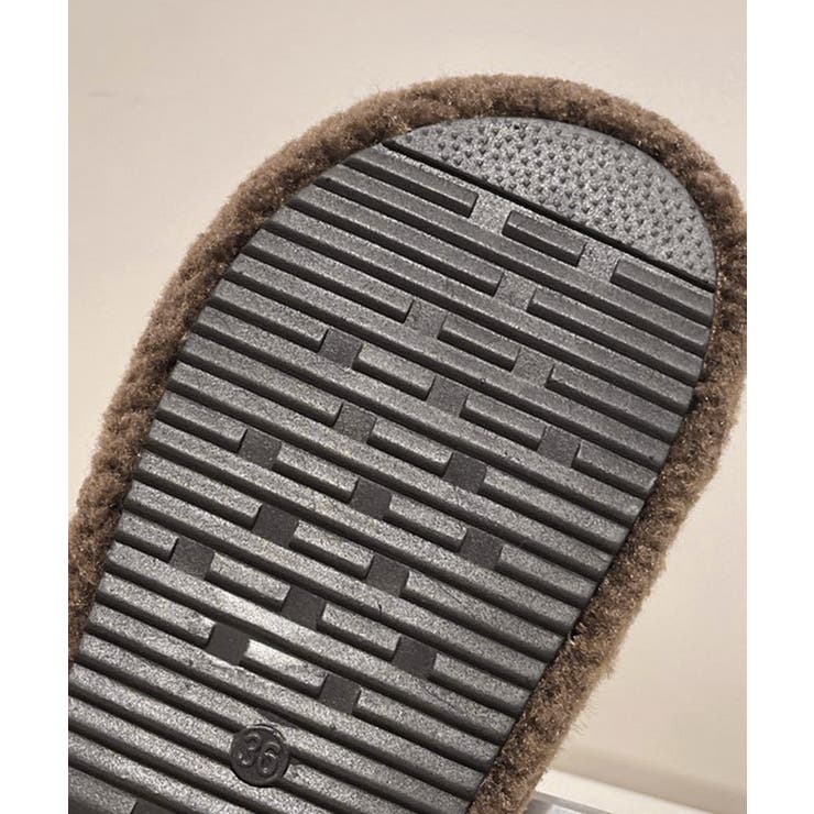 ファーサンダル 厚底韓国風ファースリッパ | Miniministore | 詳細画像27 