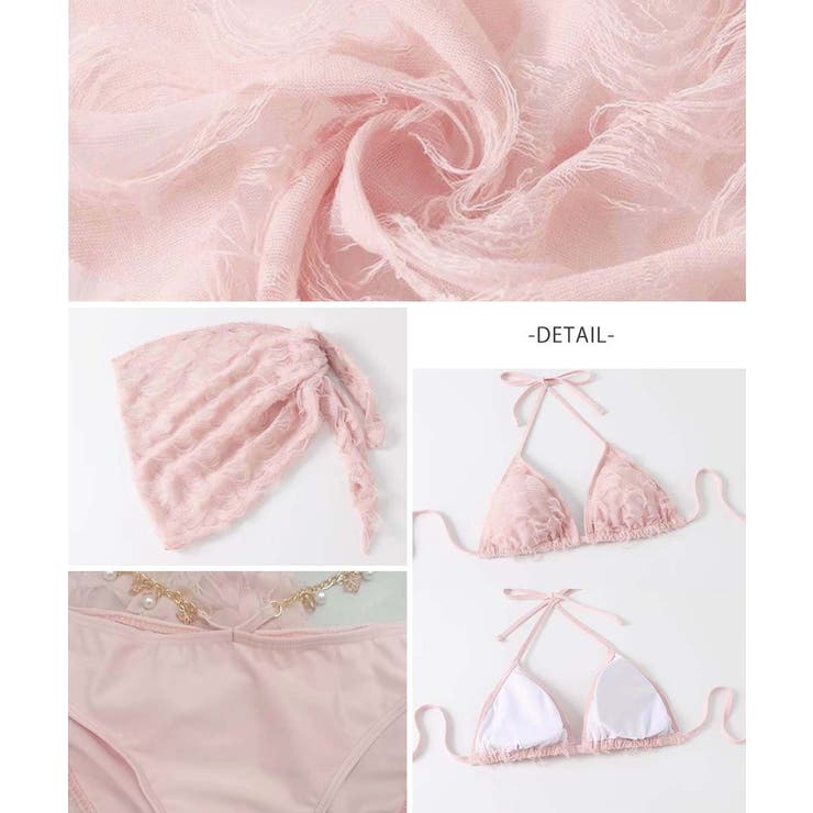 ビキニレディース セクシー水着3点セット | Miniministore | 詳細画像25 