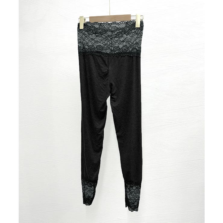 レザー タイプ レギンス 黒 レース 美 スタイル 足長 美脚 ブラック 楽天市場】ロングパンツ ハイウエスト 黒 光沢あり レディース