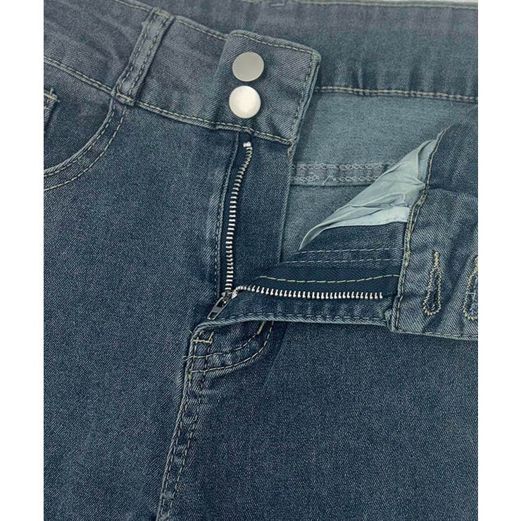 セミフレアデニムパンツ 美脚デニムパンツ | Miniministore | 詳細画像19 