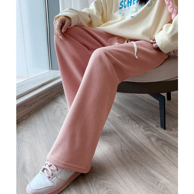 裏起毛 コーデュロイパンツ ハイウエスト | Miniministore | 詳細画像15 