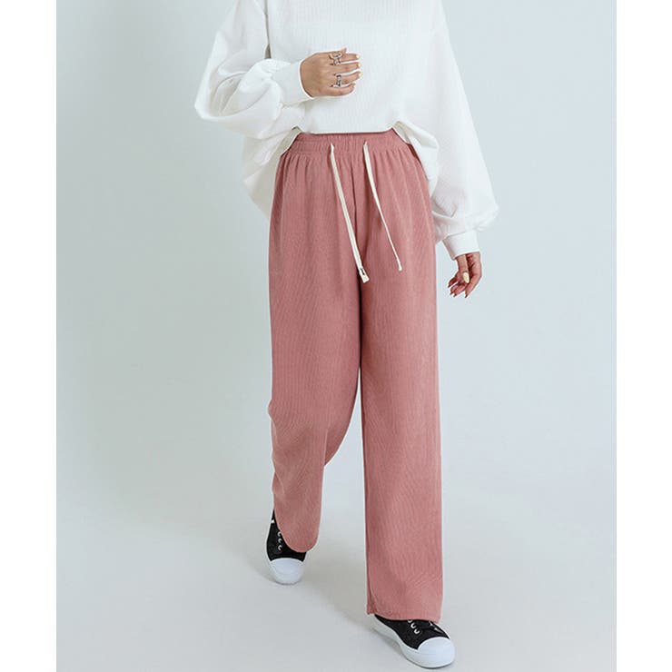 裏起毛 コーデュロイパンツ ハイウエスト | Miniministore | 詳細画像31 