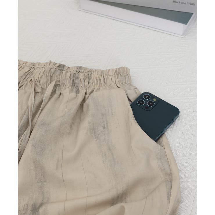 タイダイ染めワイドパンツ春夏ロングパンツ | Miniministore | 詳細画像21 