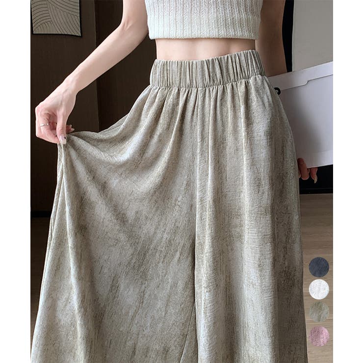 ガウチョパンツ タイダイ柄ワイドパンツ | Miniministore | 詳細画像1 