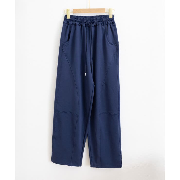 ワイドパンツウエストゴムスウェットパンツ | Miniministore | 詳細画像14 