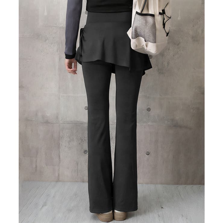 ヨガパンツ スカート付きセミフレアパンツ | Miniministore | 詳細画像14 