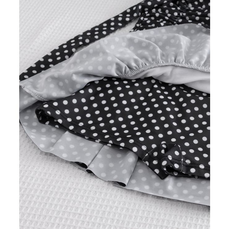 ドット柄ワンピース水着ホルターネック水着 | Miniministore | 詳細画像17 