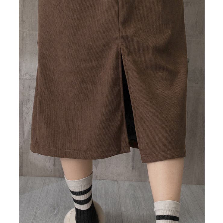 コーデュロイタイトスカート ベルト付き | Miniministore | 詳細画像20 