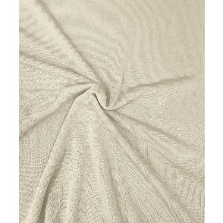 サマーニット クールネックメッシュニット | Miniministore | 詳細画像26 