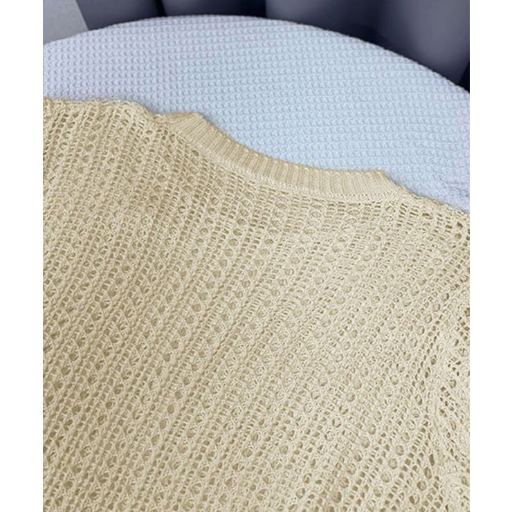 透かし編みニットトップス レディース長袖 | Miniministore | 詳細画像18 