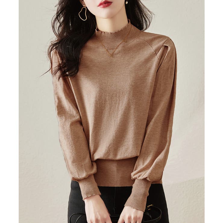 プチハイネックニットトップス レディース | Miniministore | 詳細画像10 