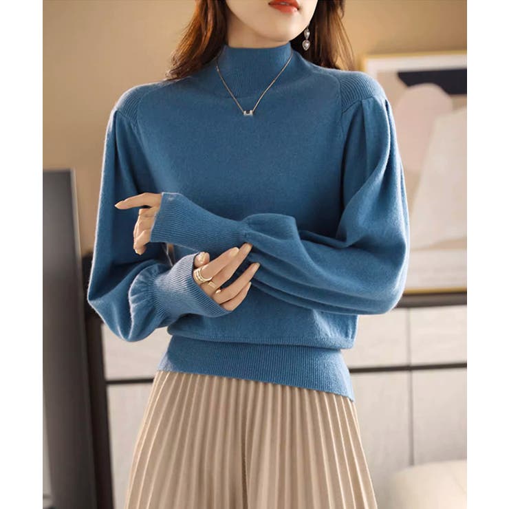 プチハイネックニットトップス レディース | Miniministore | 詳細画像4 