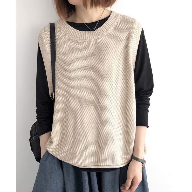 ニットベスト レディースチョッキ 重ね着 | Miniministore | 詳細画像5 