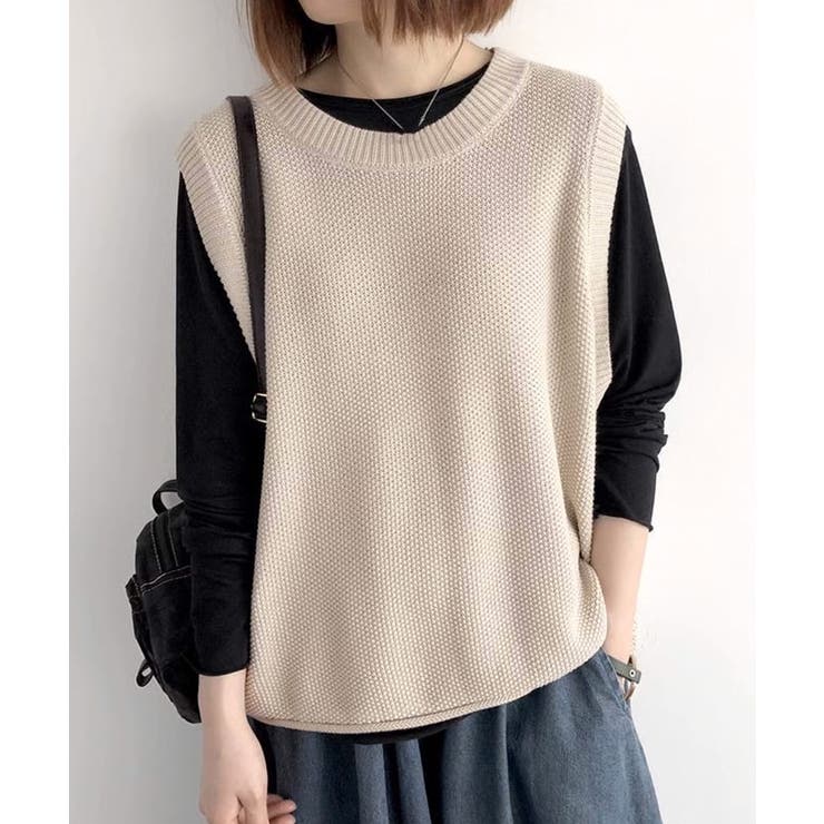 ニットベスト レディースチョッキ 重ね着 | Miniministore | 詳細画像6 