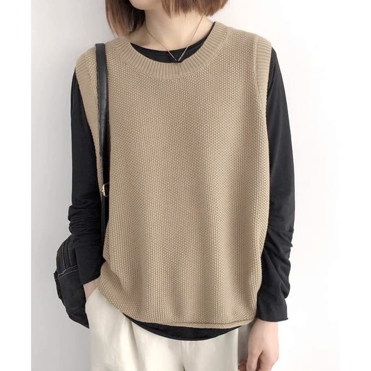 ニットベスト レディースチョッキ 重ね着 | Miniministore | 詳細画像8 