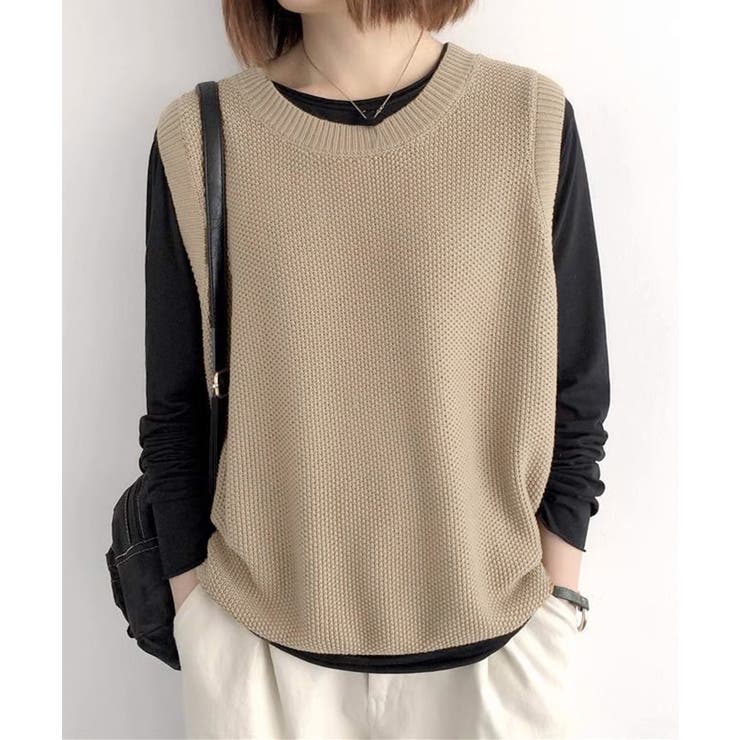 ニットベスト レディースチョッキ 重ね着 | Miniministore | 詳細画像9 