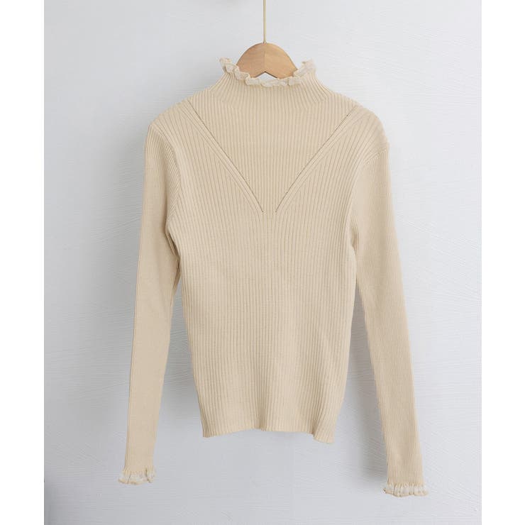 ニットトップス プチハイネックニットソー | Miniministore | 詳細画像18 