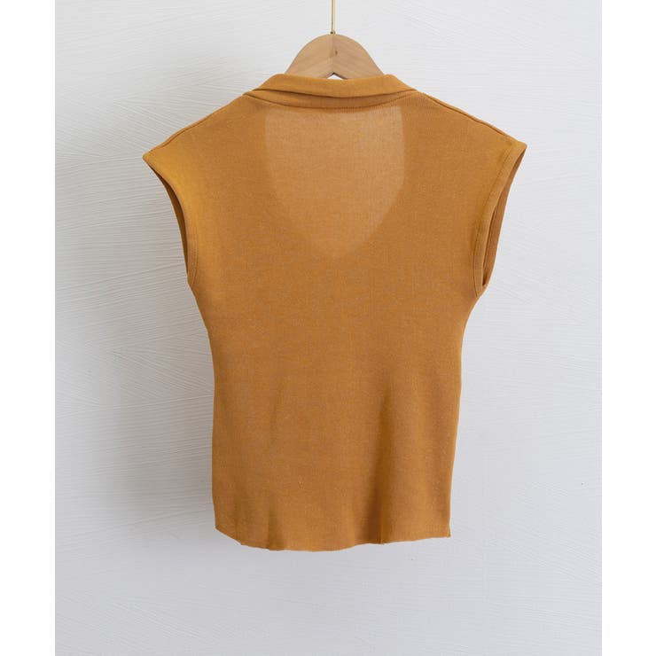 ボウタイサマーニット Vネックトップス | Miniministore | 詳細画像17 