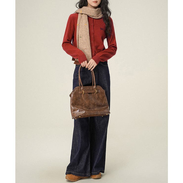 ワンポイントカーディガン リボン刺しゅう | Miniministore | 詳細画像12 